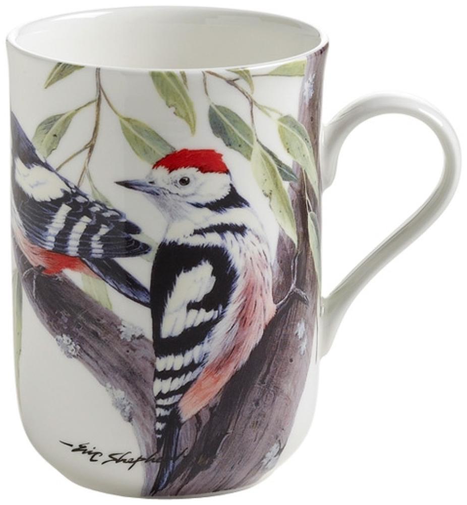 Becher 330 ml SPECHT Birds of the World / Maxwell & Williams / Bone China / Eric Shepherd / Kaffeebecher / Pott Bild 1