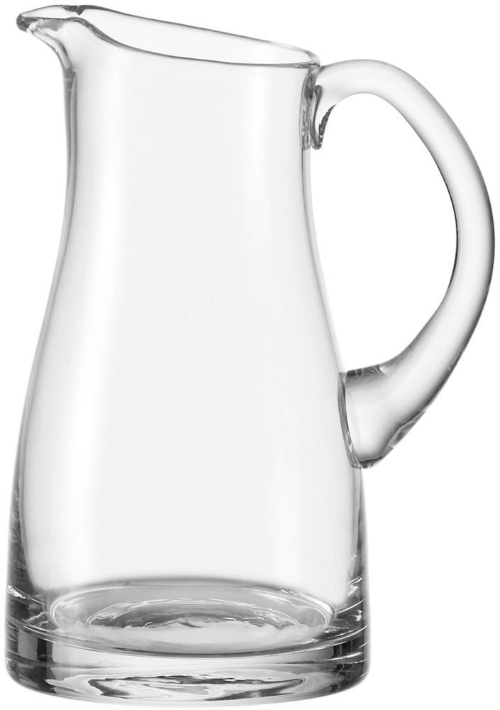 Leonardo Liquid Krug, Pitcher, Kanne, für Wasser, Bier, Saft, Eistee, Glas, 1000 ml, 65329 Bild 1