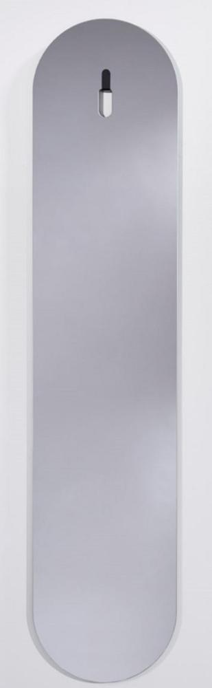 Casa Padrino Designer Wandspiegel Grau 35 x H. 160 cm - Luxus Deko Accessoires Bild 1