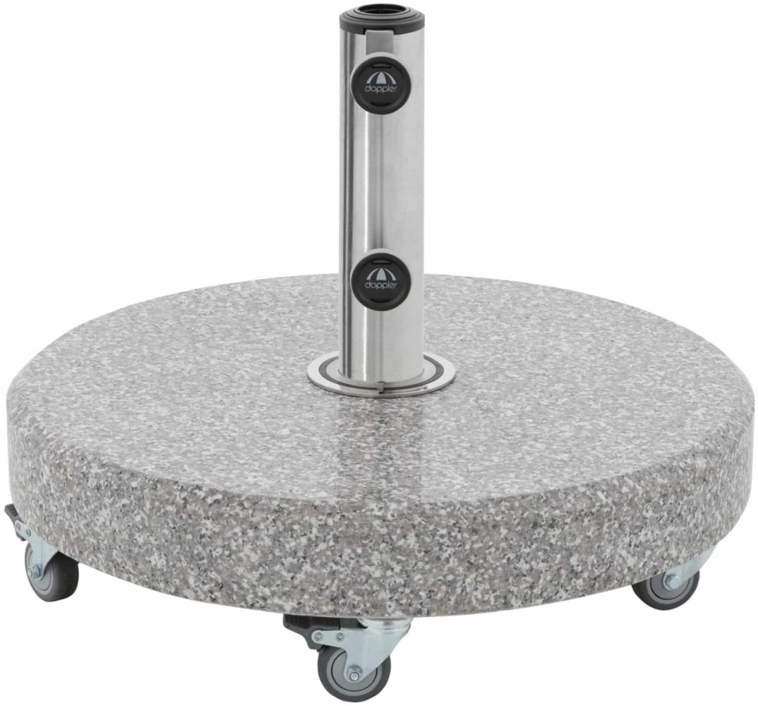 Doppler Granitsockel "Expert Click-It", grau,50 kg Bild 1