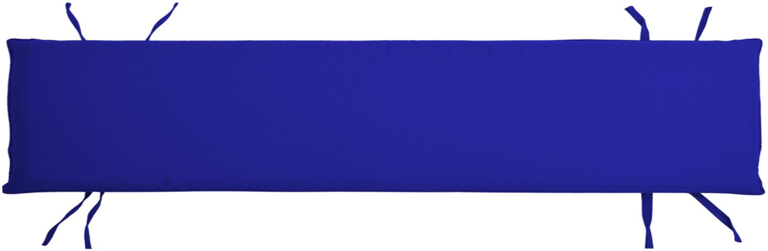 Bankauflage 180 cm x 40 cm für Gartenbank Ferrara TB-1065 - blau Bild 1