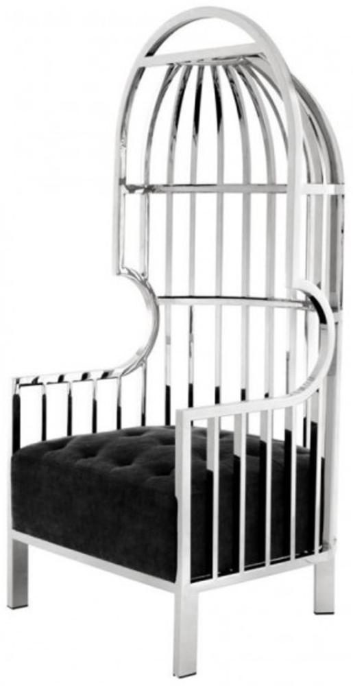 Casa Padrino Luxus Designer Art Deco Salon Sessel - Luxus Kollektion Bild 1