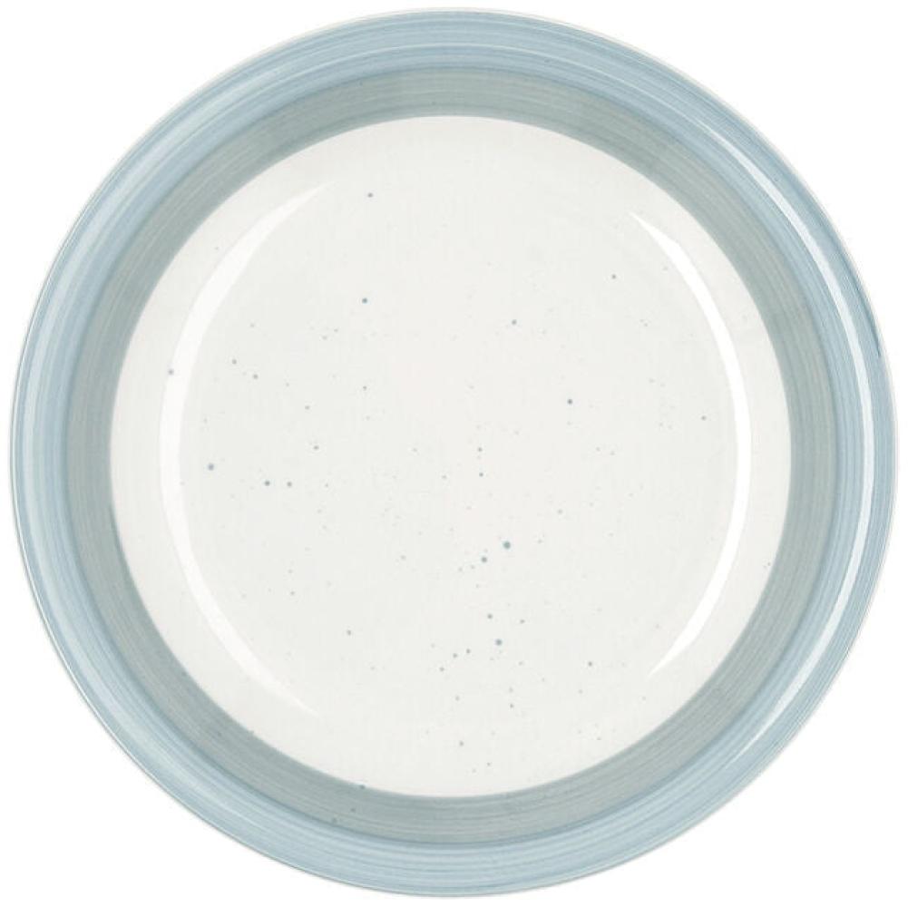 Dessertteller Quid Allegra Aqua aus Keramik zweifarbig (19 cm) (12 Stück) Bild 1