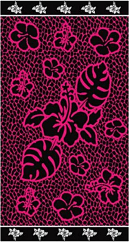 LEX Saunatuch Handtuch Duschtuch Savage verschiedene Farben Baumwolle 90 x 170 cm Pink Bild 1