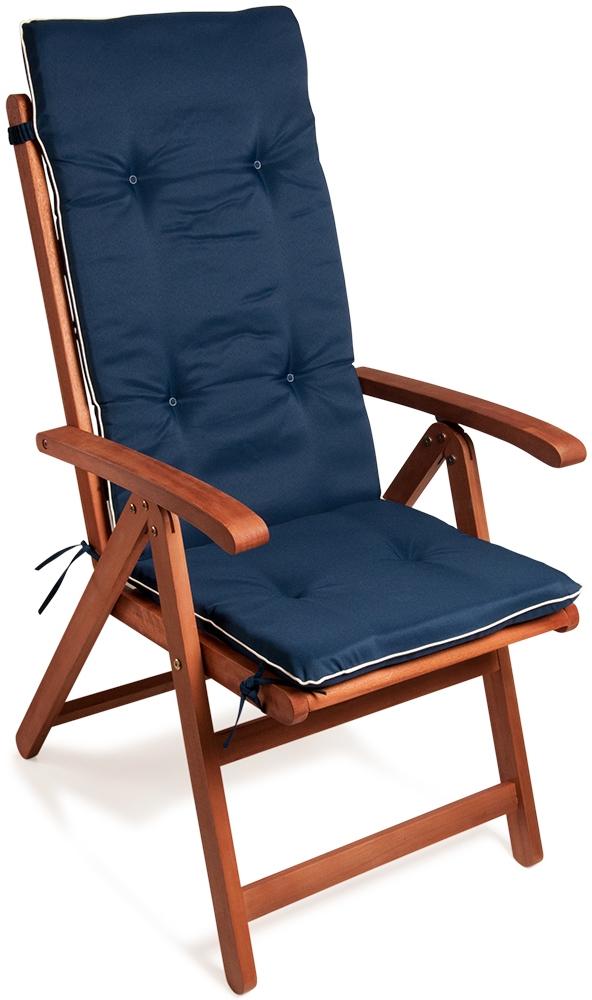 Detex 6x Stuhlauflage Vanamo Wasserabweisend Blau Bild 1