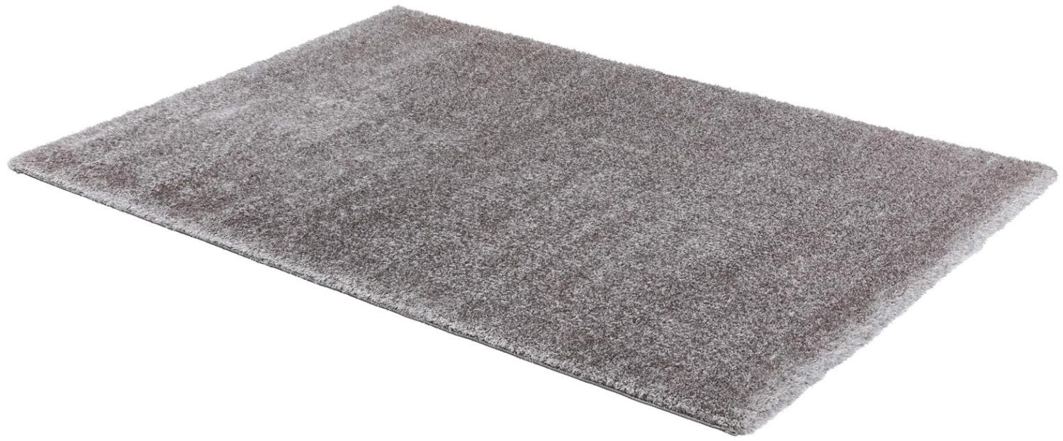 Teppich in grau aus 100% Polyester - 150x80x4,2cm (LxBxH) Bild 1