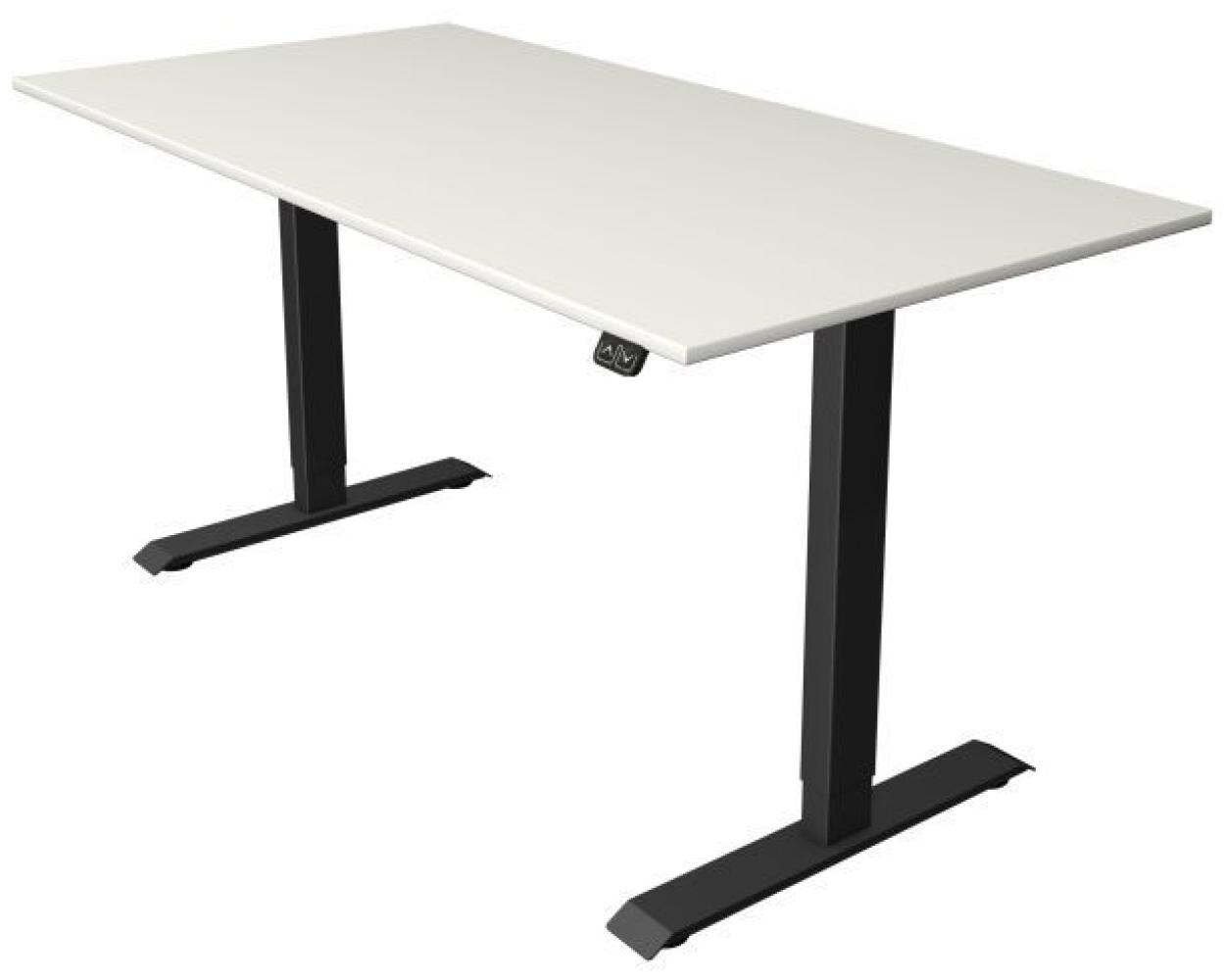 Kerkmann Schreibtisch Sitz- /Stehtisch Move 1 anthrazit 160x80x74-123 cm weiß Bild 1