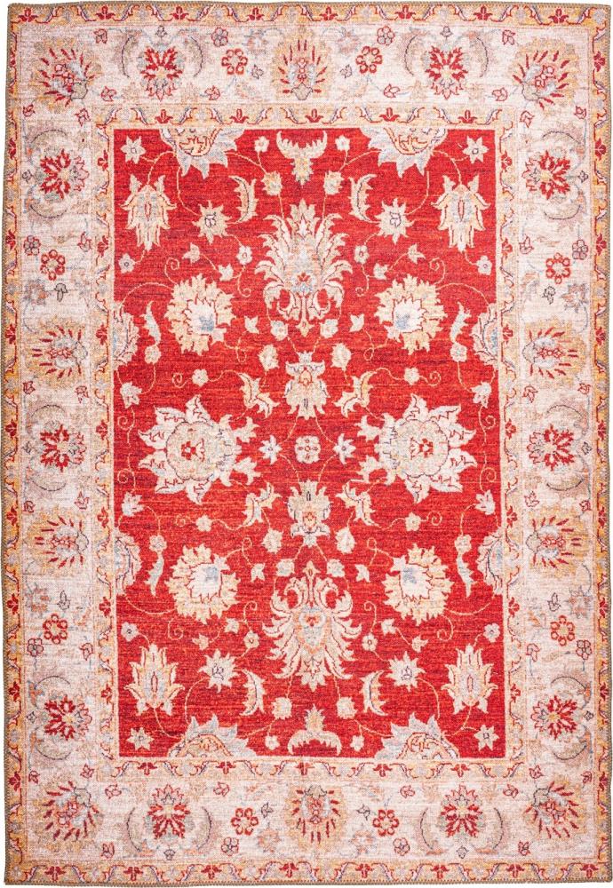 Kurzflorteppich Neyla 100 Rot 75 x 150 cm Bild 1