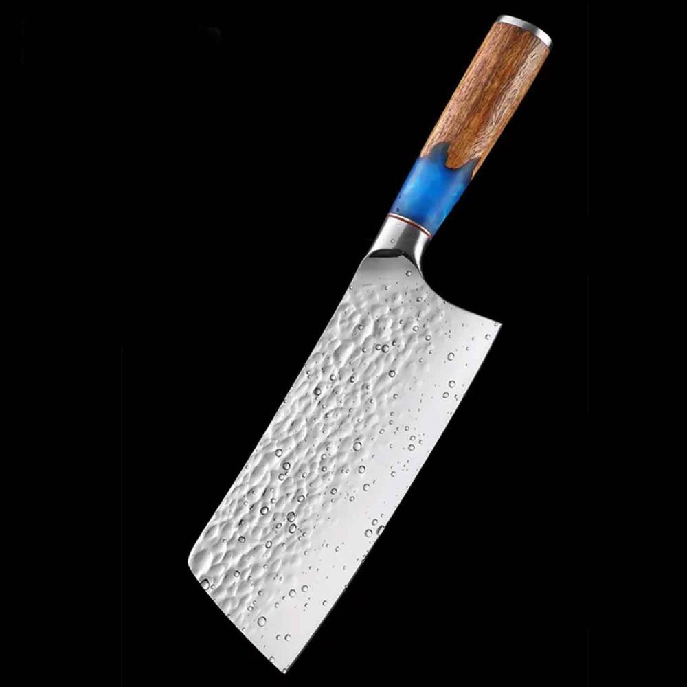 Chinesisches Kochmesser scharf handlich schön Hackmesser, Cleaver oder Metzgermesser dieses Messer kann fast alles Bild 1
