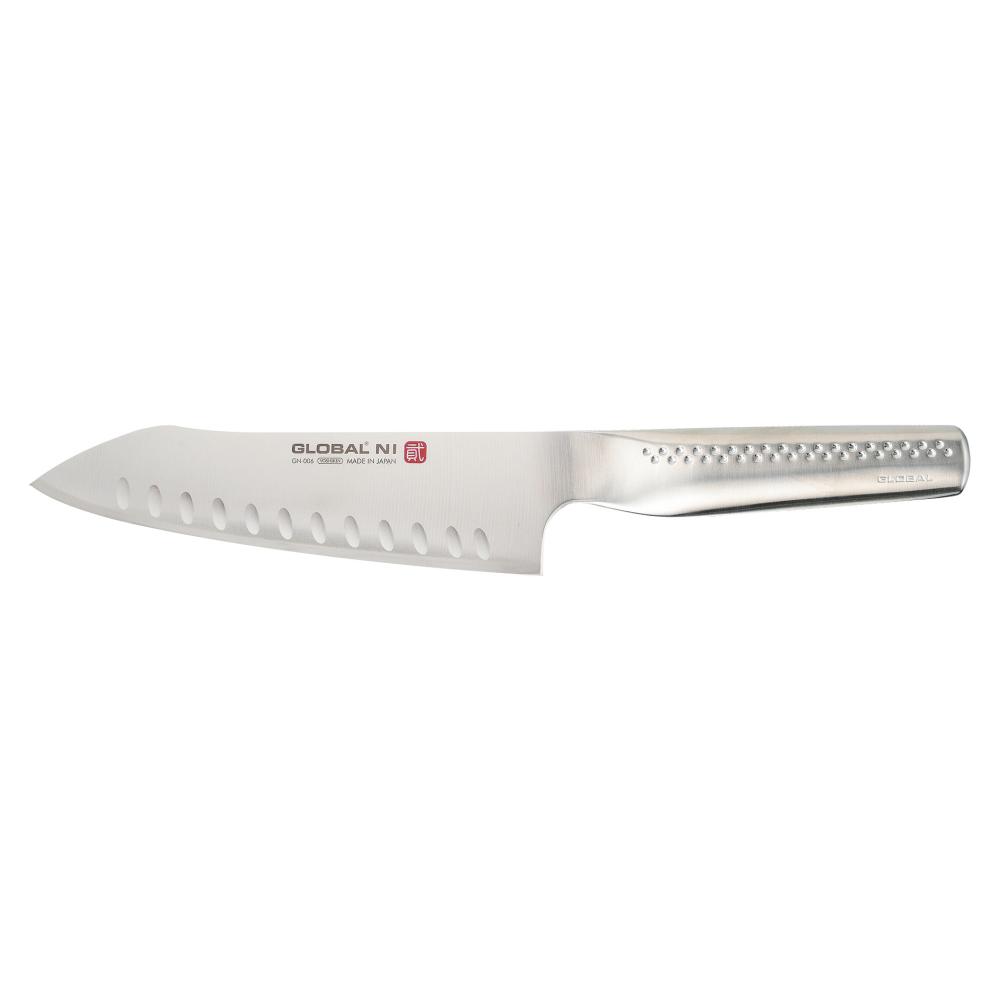 Global NI Gemüsemesser 18 cm Kullenschliff GN-006 Bild 1