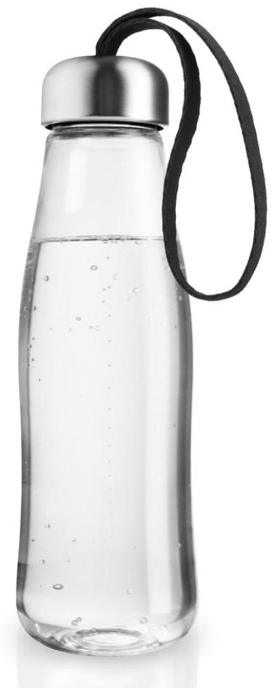 Eva Solo Glastrinkflasche Black, Flasche, Edelstahl, Kunststoff, Nylon, Schwarz, 500 ml, 575040 Bild 1
