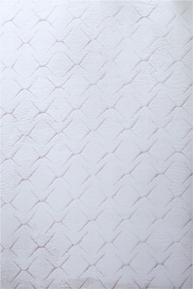 Kurzflor Teppich Viva rechteckig - 160x230 cm - Rosa Bild 1