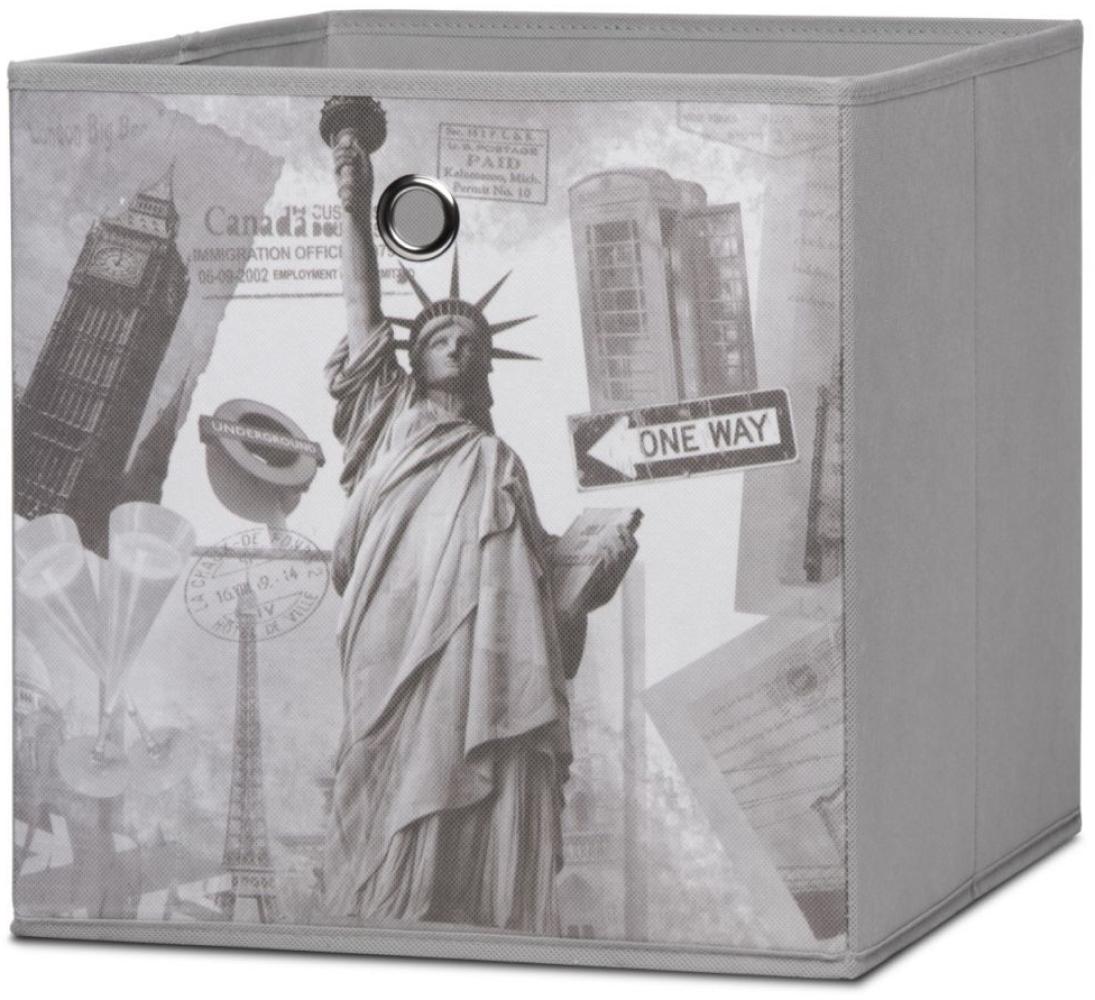 Faltbox Box City - City -32 x 32 cm / 3er Set - City Look Bild 1