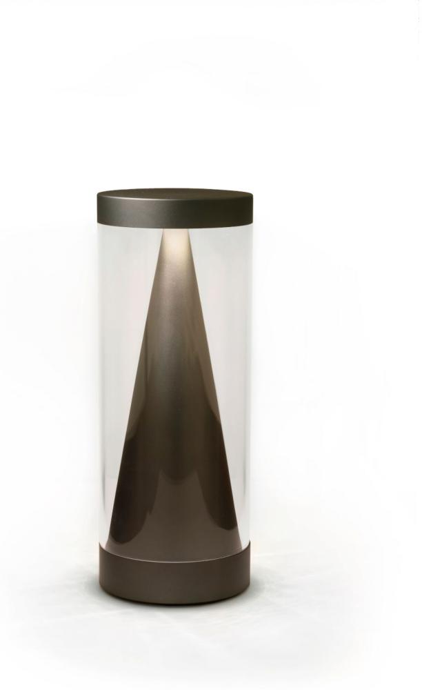 NEOZ kabellose Akku-Tischleuchte APEX UNO LED-Lampe dimmbar 1 Watt 20,8xØ8 cm Shadow Grey (Aluminium eloxiert) Bild 1