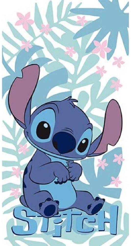 Lilo & Stitch Strandtuch 70 x 140 cm Bring die Magie von Hawaii ans Wasser Bild 1