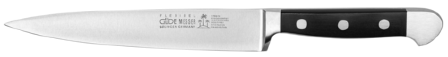 Güde Alpha Filiermesser POM schwarz 18 cm 1765/18 Küchenmesser Bild 1