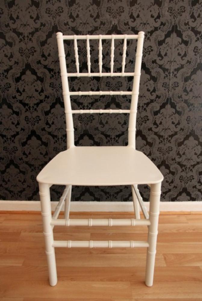 Polycarbonat Designer Stuhl - Ghost Chair Weiß - Acyrl Möbel - Geisterstuhl - Ghost Stuhl Bild 1