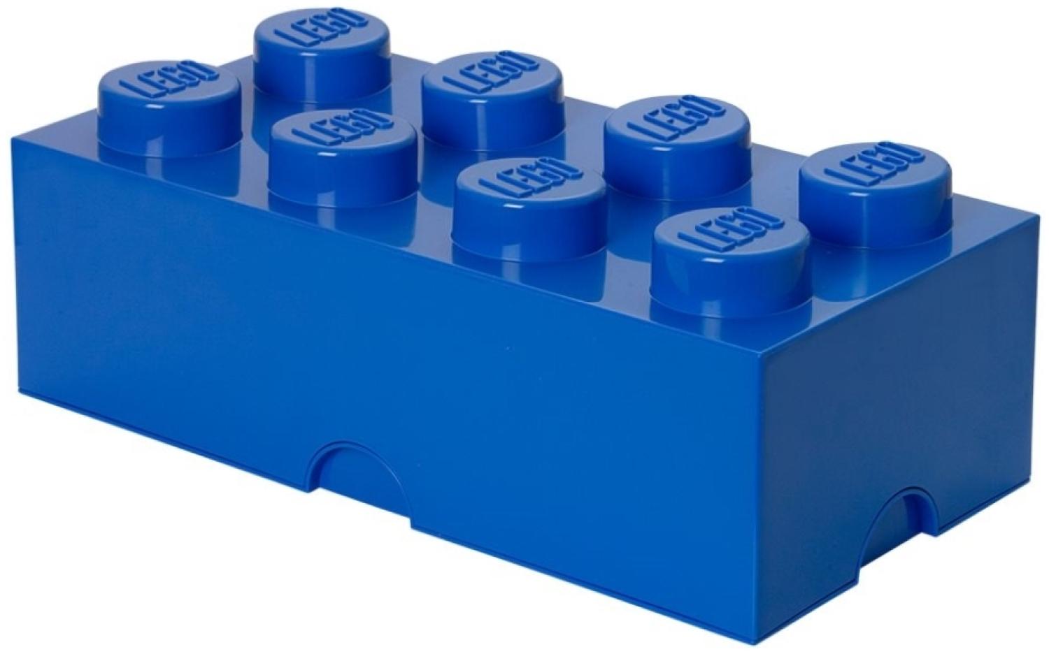 Lego 'Storage Brick 8' Aufbewahrungsbox Blau Bild 1
