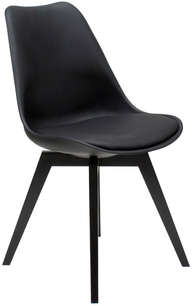 'Olbia' Stuhl, schwarz Bild 1
