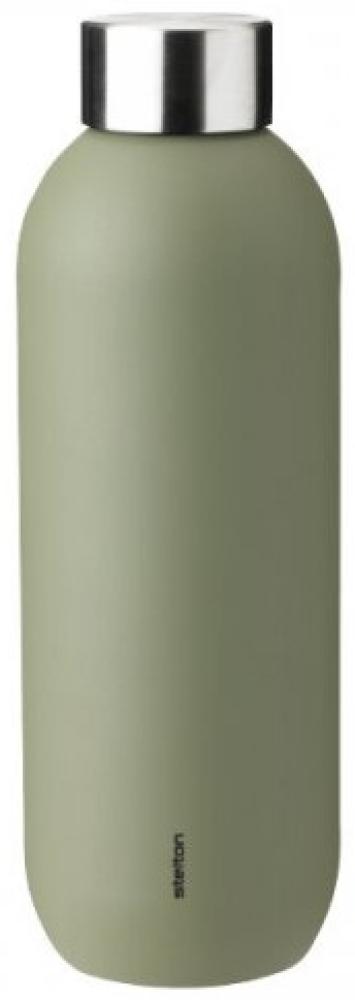 Stelton Keep Cool Thermoflasche 0,6l army Trinkflaschen Bild 1