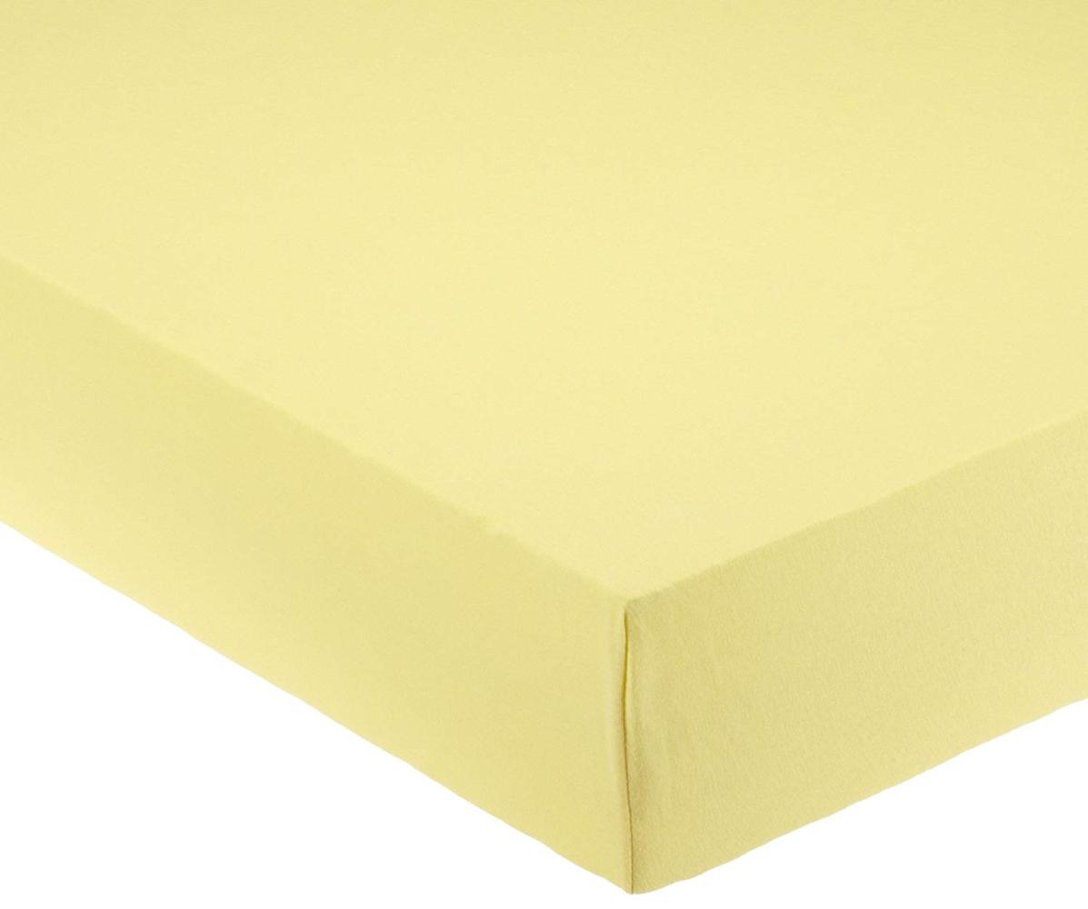 Pinolino Spannbettlaken Jersey gelb,60x120/70x140cm Bild 1