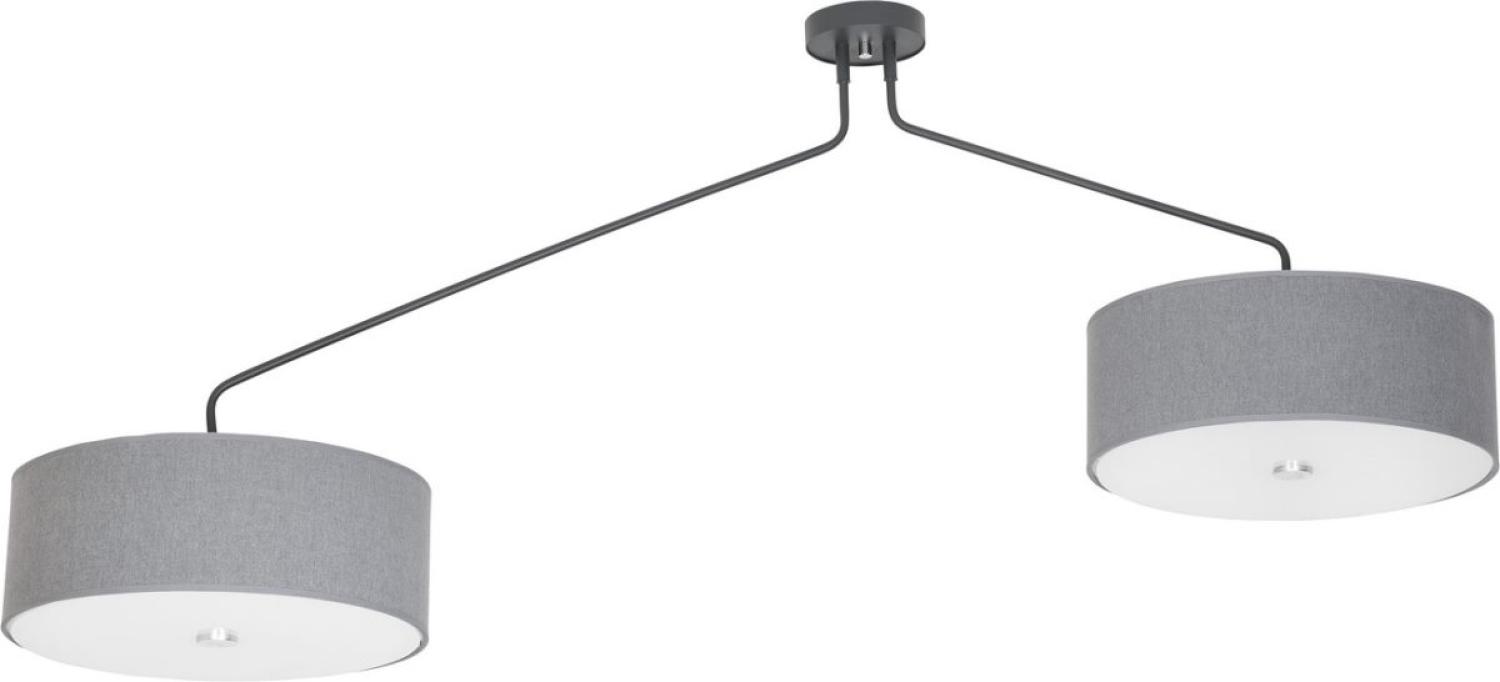 Nowodvorski HAWK II moderne Deckenleuchte grau Bild 1