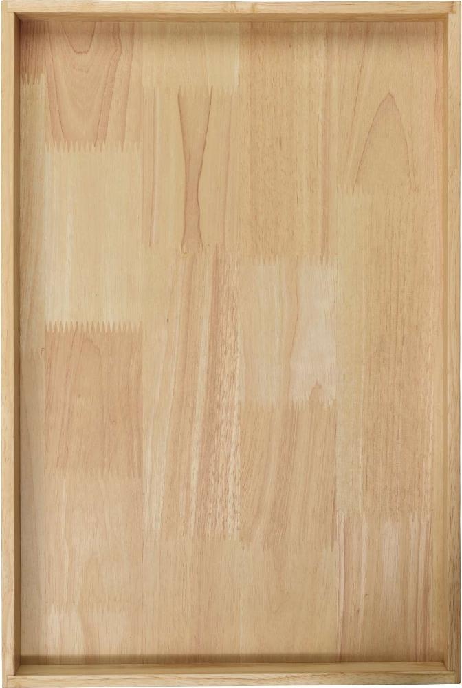 ASA Selection wood Holztablett rechteckig, Tablett, Serviertablett, Gummibaumholz, Natur, 35. 5 x 52 cm, 53692970 Bild 1