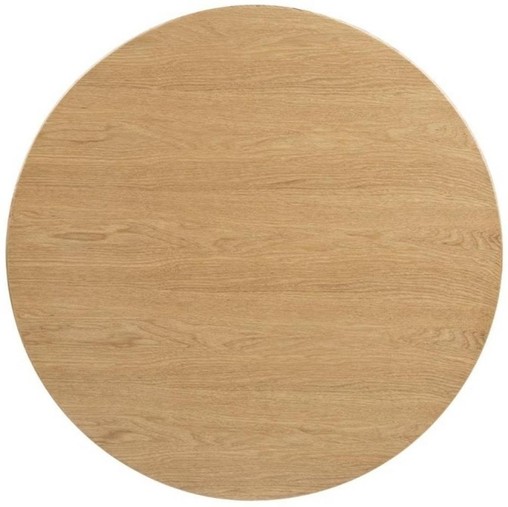 Bolero runde Tischplatte Eschenfurnier vorgebohrt, 60(Ø)cm Bild 1