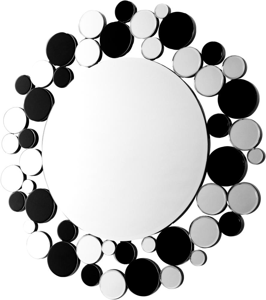Wandspiegel Bubble 1925 Silber / Schwarz Bild 1