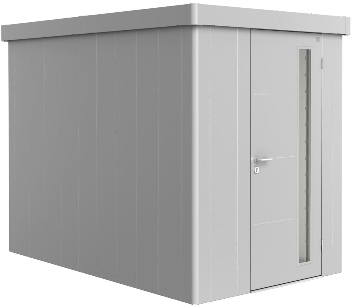 Biohort Gerätehaus Neo® 3A: 180 x 292 x 222 (b x t x h) cm silber-metallic Bild 1