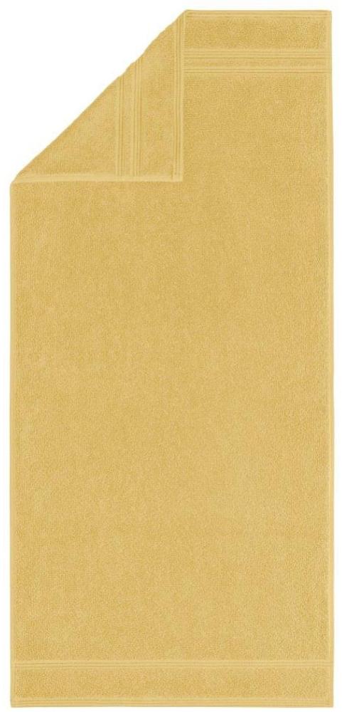 Manhattan Gold Gästetuch 30x50cm gelb 600g/m² 100% Baumwolle Bild 1