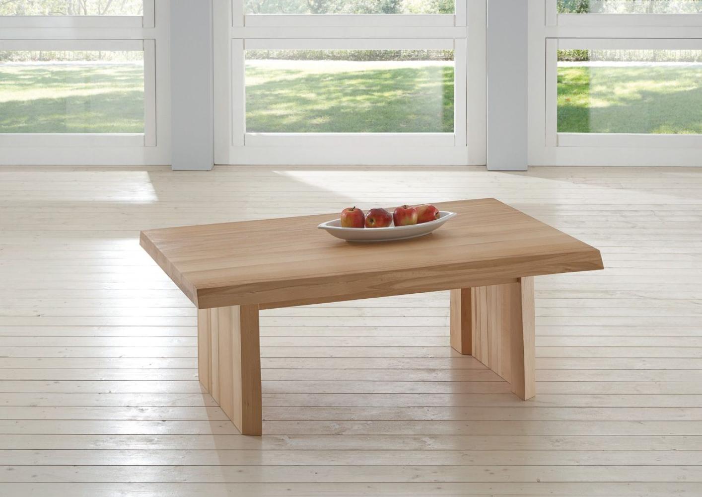 Couchtisch Tisch KELD Eiche Massivholz 120x80 cm Bild 1