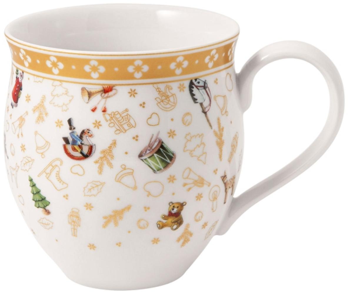 Villeroy & Boch Toy's Delight Becher mit Henkel, Jubiläumsedition gold,weiß,bunt 1485854874 Bild 1