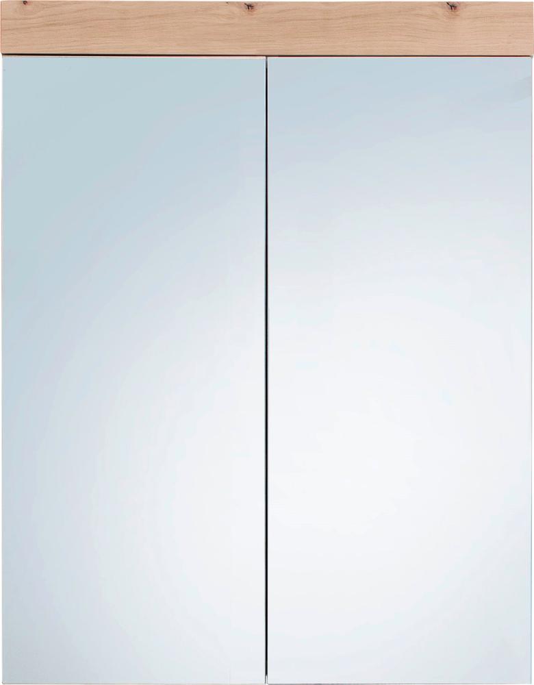 trendteam smart living Badezimmer Spiegelschrank Spiegel Amanda, 60 x 77 x 17 cm in Asteiche ohne Beleuchtung Bild 1