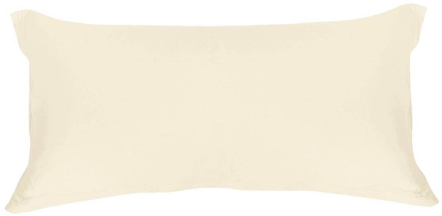Formesse Bella Donna Jersey Kissenbezug | ca. 40x80 cm | natur Bild 1