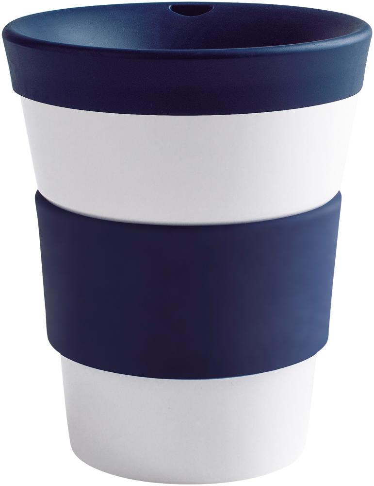 KAHLA cupit To Go Becher 0,35 l Banderole royal blue Bild 1