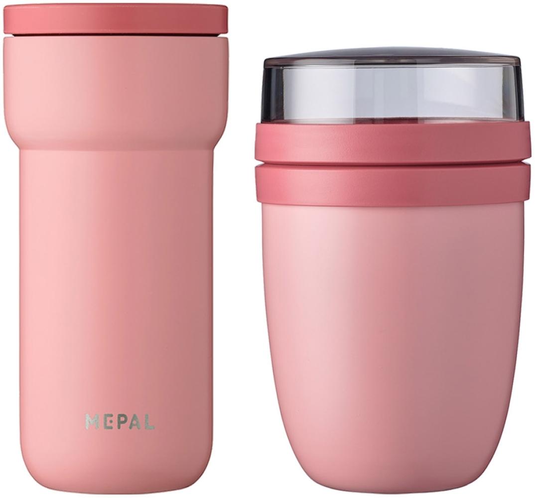 Mepal ELLIPSE Thermo-Lunchset Lunchpot & Becher Nordic Pink - A Bild 1