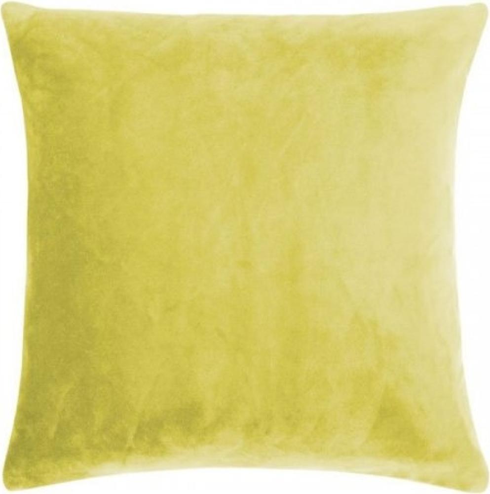 pad Kissenhülle Samt Smooth Mustard (60x60cm) 10424-E55-6060 Bild 1
