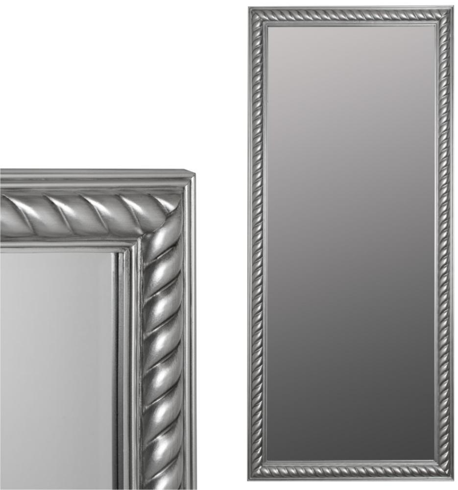 Traumhafter Spiegel MIRA 150x60cm antik-silber Facette Holzrahmen Bild 1