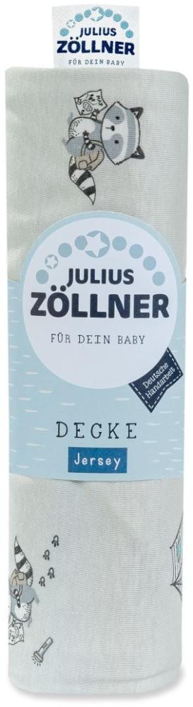 Julius Zöllner Jersey Kuscheldecke Schmusedecke Decke 70x100 cm Fuchs & Elch Bild 1