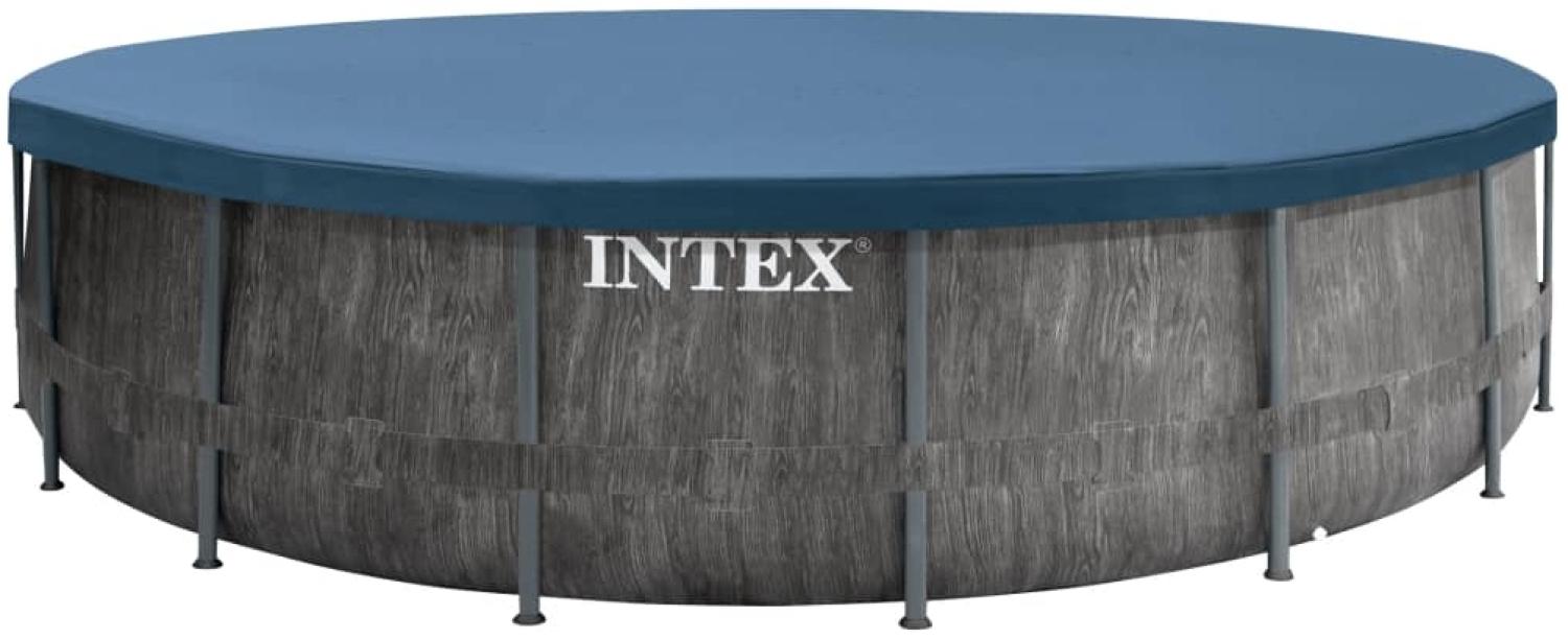 Intex Greywood Prism Frame Premium Pool-Set 457x122 cm Bild 1