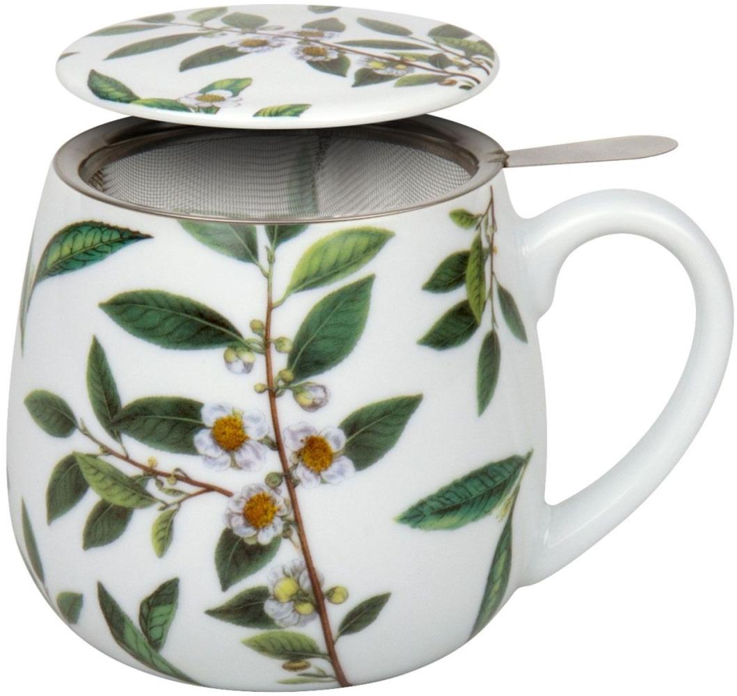 Könitz Becher mit Sieb und Deckel 420 ml My favourite tea Grüner Tee / Teebecher Bild 1