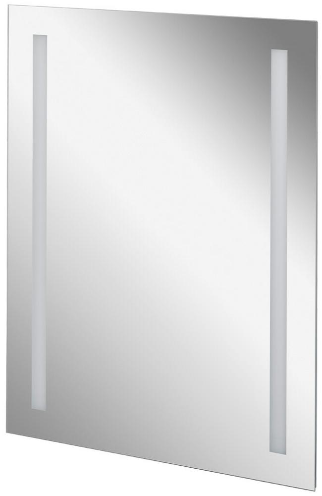 Fackelmann B. perfekt Badmöbel Set 3-teilig, 60 cm, Weiß, LED-Spiegel Bild 1