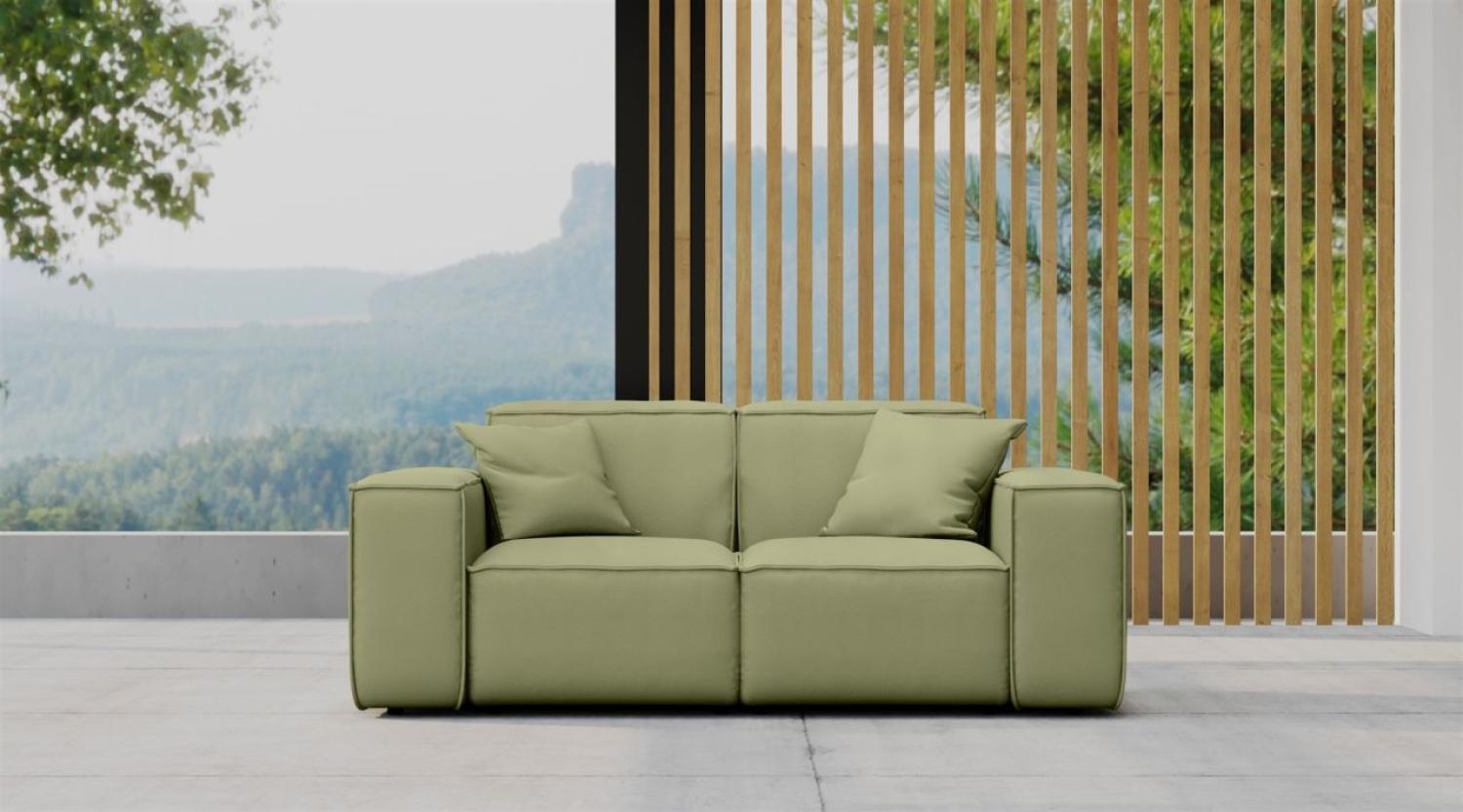 Gartensofa Loungesofa Sofa 2-Sitzer SUMMER wetterfester Stoff NXL Lima Bild 1