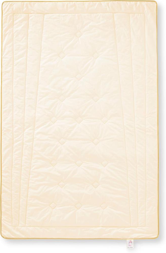 Frau Holle Wildseide Bettdecke mit Bio Baumwollhülle, Füllung: 100% Wildseide | 135x200 cm Bild 1