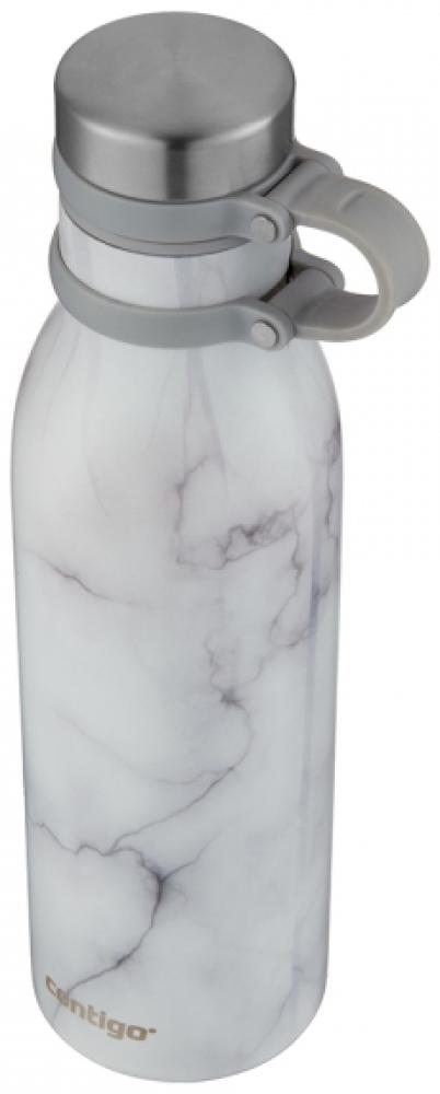 Thermosflasche Matterhorn White Marble 590 ml aus Edelstahl von CONTIGO Bild 1