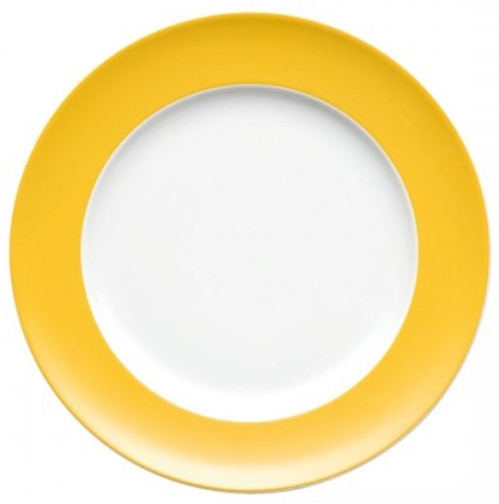 Thomas Sunny Day Frühstücksteller, Kuchenteller, Teller, Porzellan, Yellow / Gelb, Spülmaschinenfest, 22 cm, 10222 Bild 1