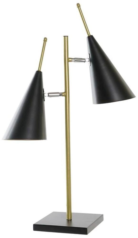 Tischlampe DKD Home Decor Schwarz Gold Metall 220 V 25 W (38 x 16 x 64 cm) Bild 1