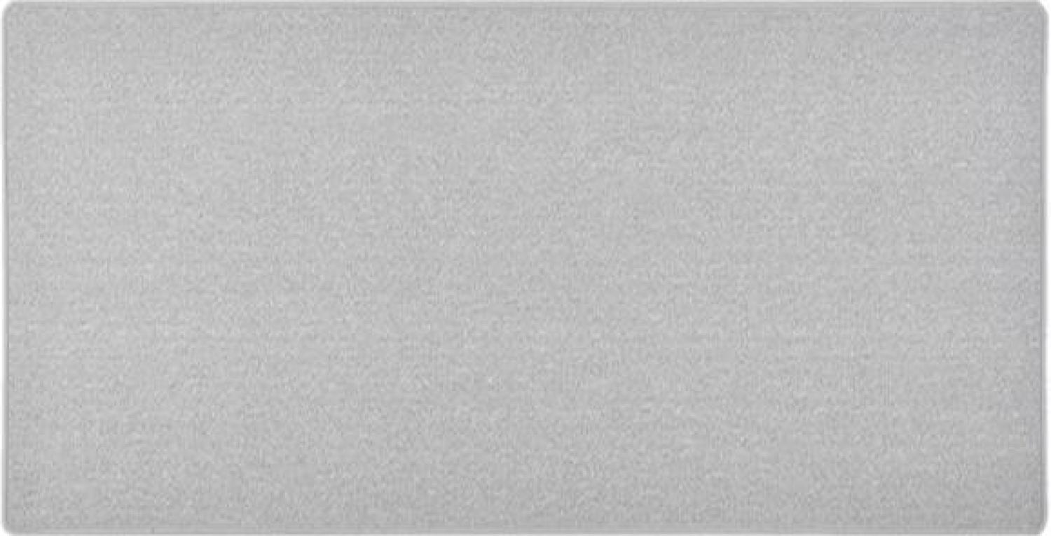 vidaXL Teppichläufer Hellgrau 80x150 cm Bild 1