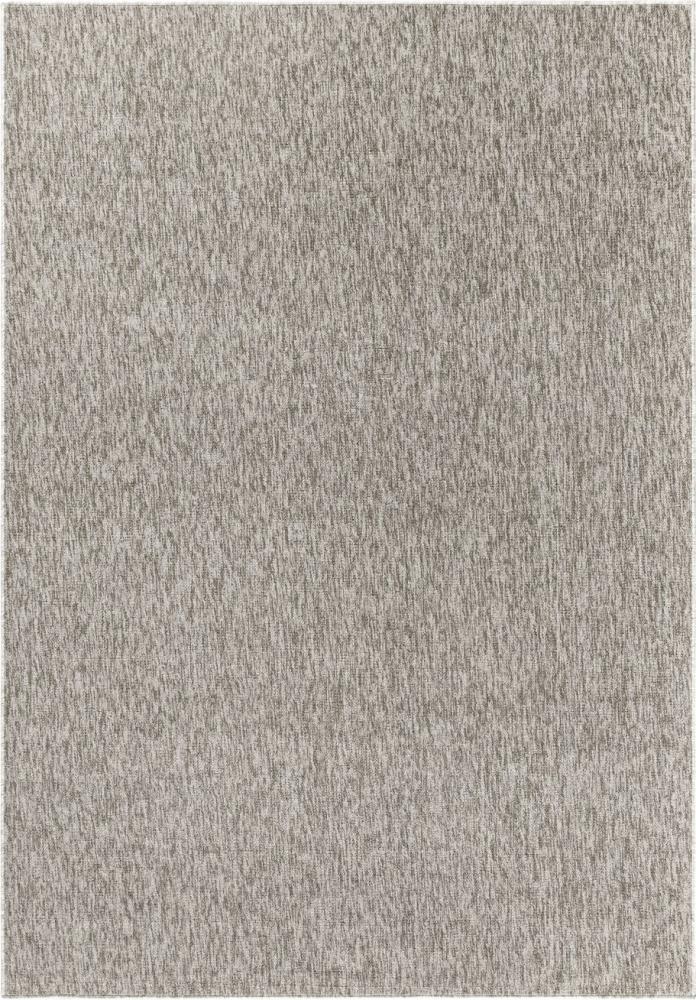 Kurzflor Teppich Neva rechteckig - 140x200 cm - Beige Bild 1